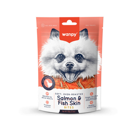 Wanpy Ger&ccedil;ek Somon Dilimleri 100 gr FA-31 K&ouml;pek &Ouml;d&uuml;l&uuml;