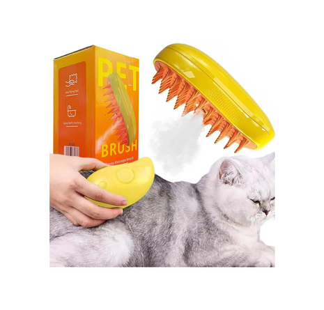 Buharlı Kedi ve K&ouml;pek Tarağı (Karışık Renkli)